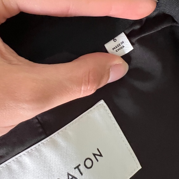 Babaton Aidan Jacket, Black, Size 6 - Picture 7 of 9